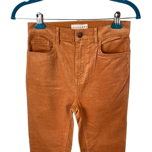 𝅺SKINNY Corduroy High Rise Pants | size 24 - Picture 5 of 10